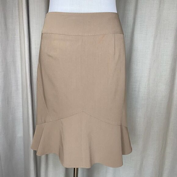 Max Studio Career Pencil Skirt With Flair - Picture 3 of 8